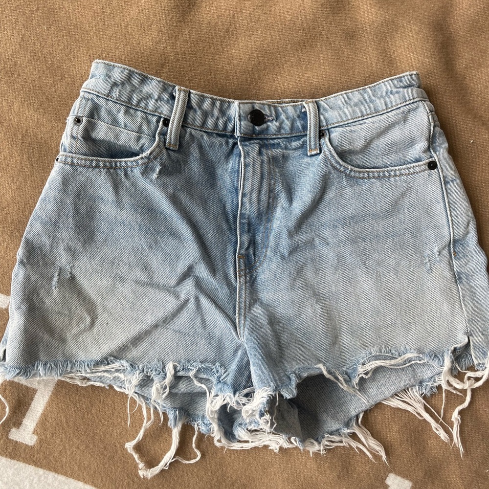 DENIM X ALEXANDER WANG SHORTS
